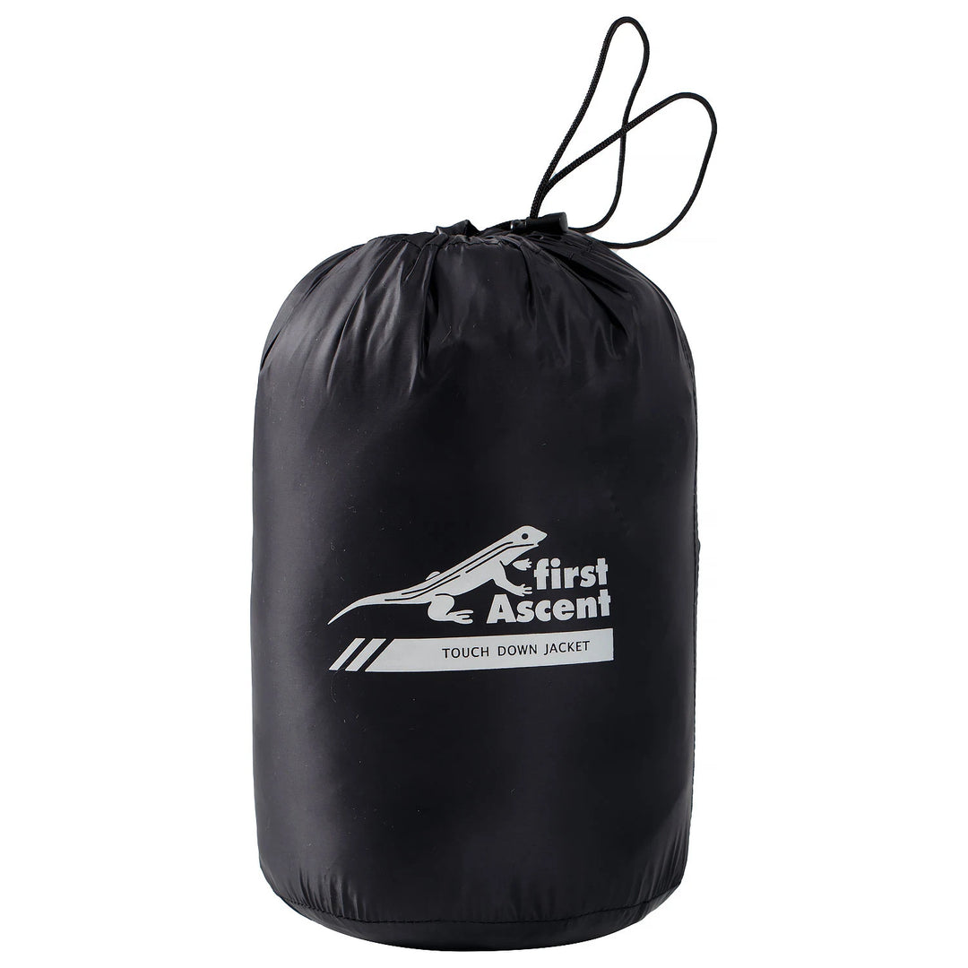 First Ascent Mens Touch Down Jacket Black