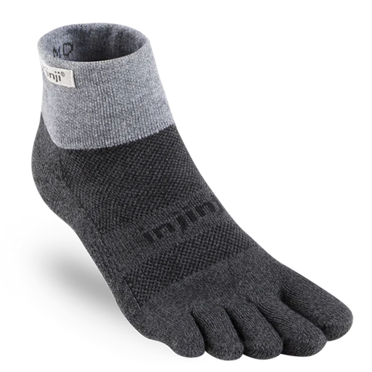 Injinji - Trail Midweight Mini-Crew- Granite