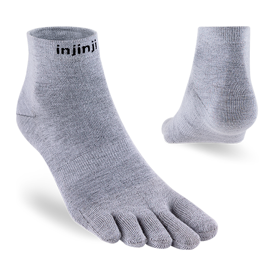 Injinji Mini-Crew Length Lightweight Cushioning