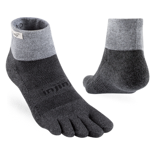 Injinji Trail Midweight Mini-Crew Toe Socks