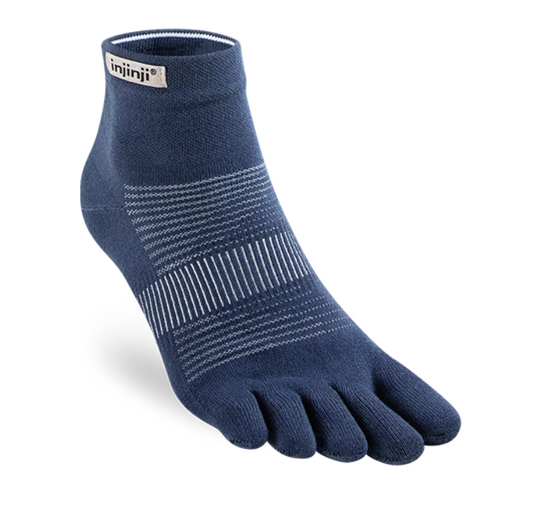 Injinji Run Original Weight Mini-Crew Navy