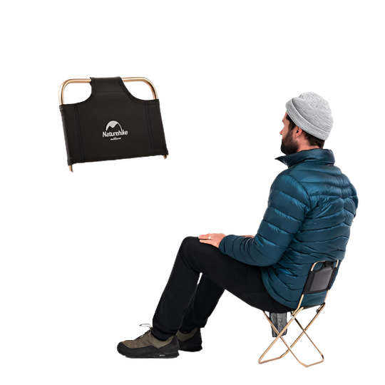 Naturehike Ultralight Folding Stool with Back