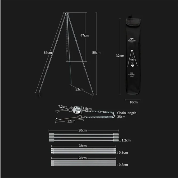 Naturehike Campfire Cooking Tripod