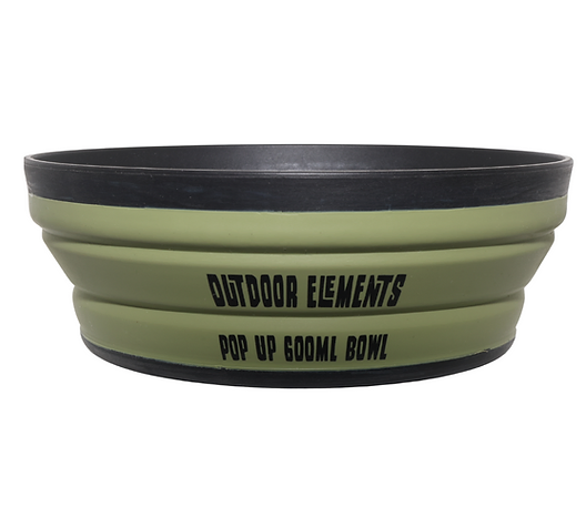 Outdoor Elements Pop Up Bowl