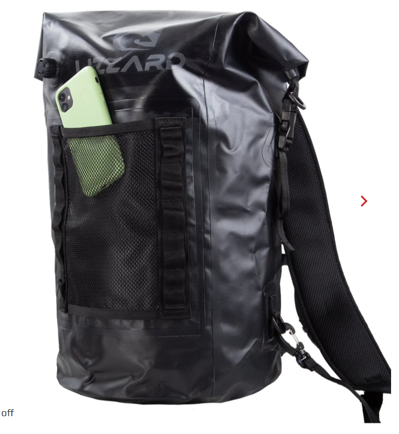 Lizzard Bone Dry back pack 35l