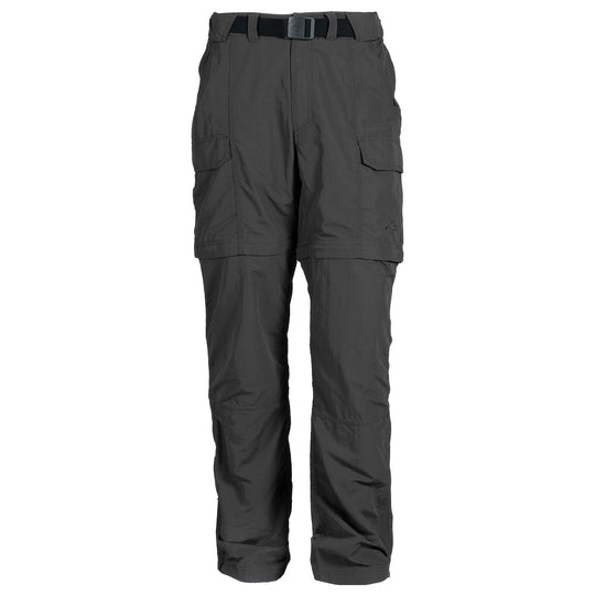 First Ascent Men's Utility Zip-off Hiking Pants Charcoal