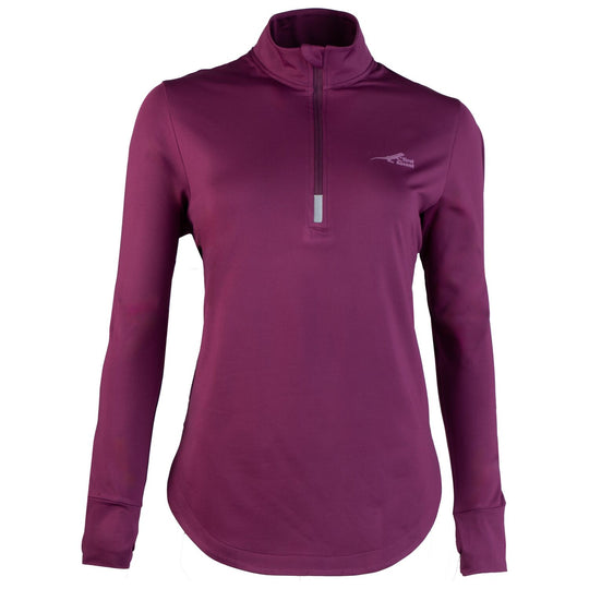 First ascent Ladies Corefit 1/4 Zip Top