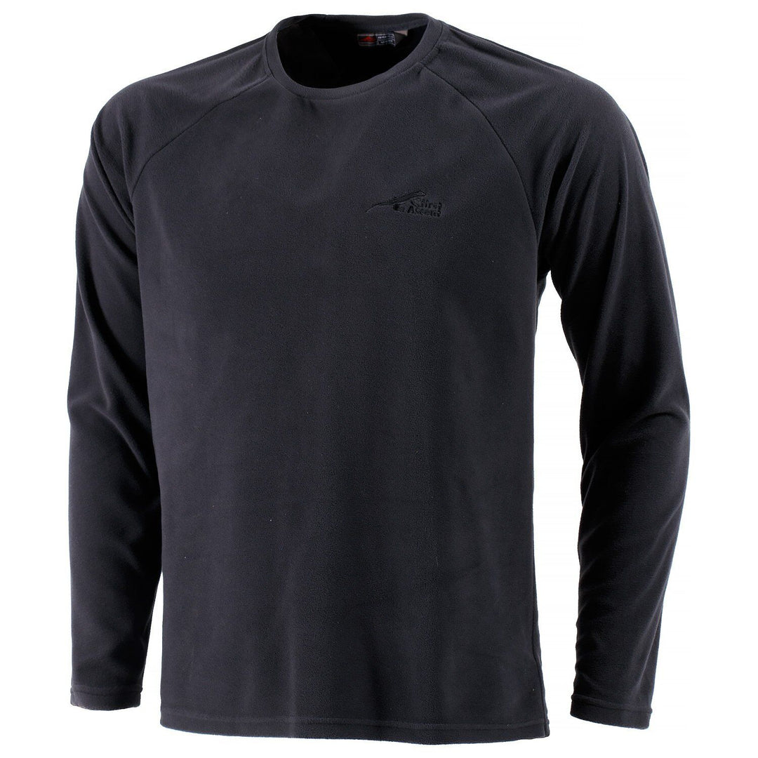 First Ascent Men's Core Fleece Pullover Rosemary