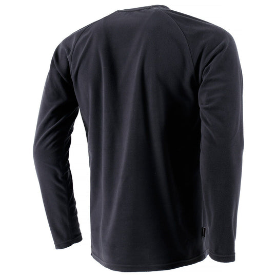 First Ascent Men's Core Fleece Pullover Top Black