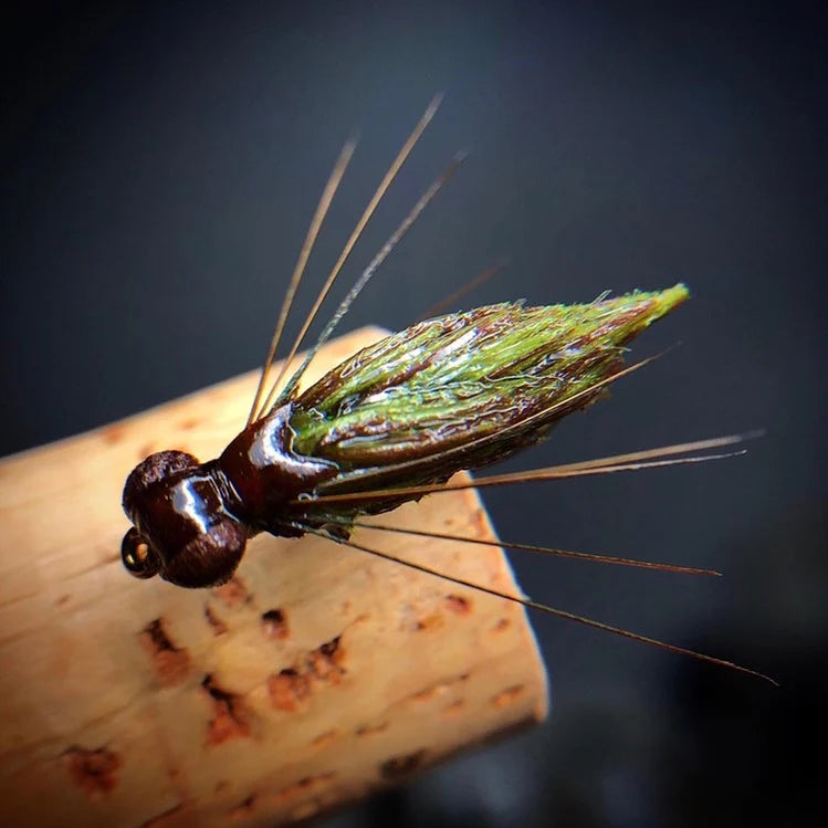 Upavon Camo Straggle Hackle