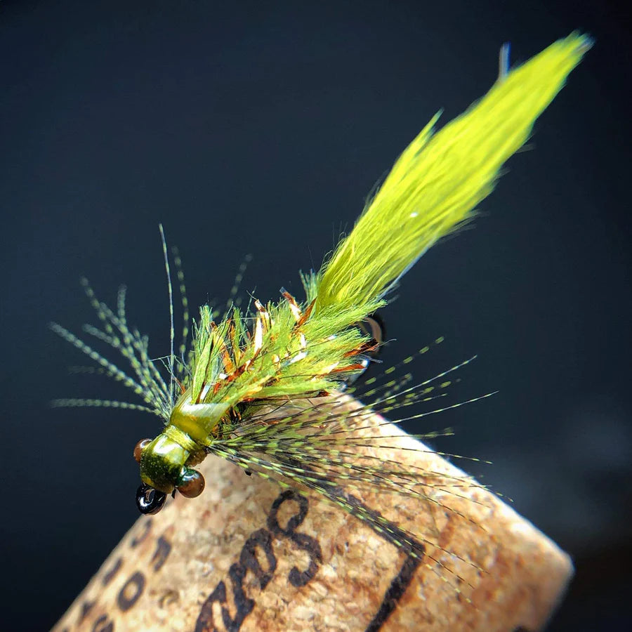 Upavon Copper Flash Damsel Straggle Hackle