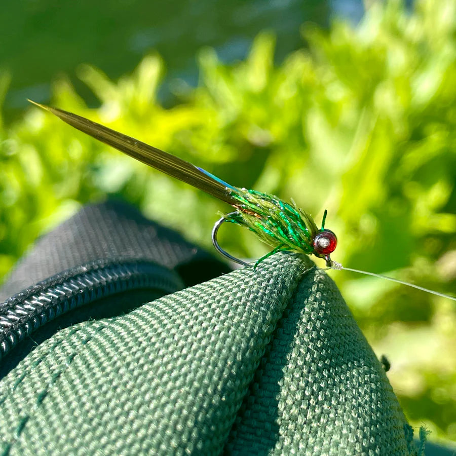 Upavon Green Flash Dragonfly Straggle Hackle