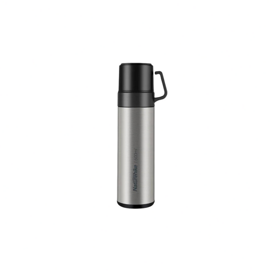 Naturehik 600ml 3 in 1 Vacuum Flask Silver